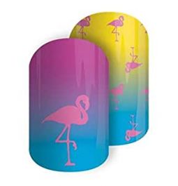 Flamingo Lingo - Nail Wrap