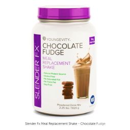 SlenderFx Meal Replacement Shake Chocolate Fudge - 30 Servings