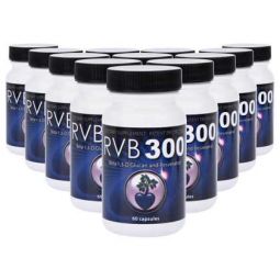 RVB300 (Beta 1,3-D Glucan Resveratrol mix) - 12 Pack