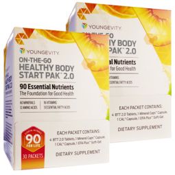 On-The-Go Healthy Body Start Pak 2.0 - 30 packets (2 boxes)